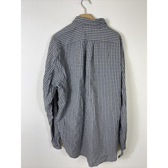 Polo Jeans Ralph Lauren Mens Plaid Button Up Long Sleeve Size XL - Picture 4 of 7